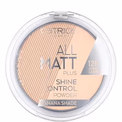 CATRICE All Matt Plus Shine Control, Tous types de peau, Légère, Banana Bright, Poudre compacte, Mat, 10 g