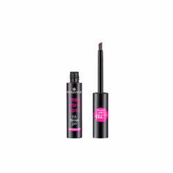 Essence brow gel Like A Boss 03, Gel pour sourcils, Marron, Dark Brown, Femmes, Bouteille, Brosse
