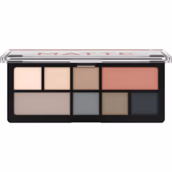 CATRICE The Dusty Matte Eyeshadow Palette, Poudre, Fumé, Lissage, 8 couleurs, 9 g, Femmes, Palette