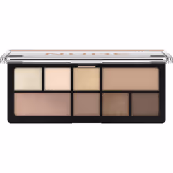 CATRICE The Pure Nude, Poudre, Fumé, Lissage, Marron, 8 couleurs, 9 g, Femmes