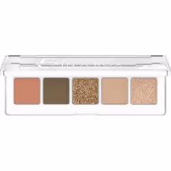 CATRICE 5 In A Box Mini Eyeshadow Palette, Poudre, Métallique, Lissage, Multicolore, Elegant Khaki Look, 5 couleurs, Mat, Mét ...