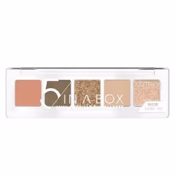 CATRICE 5 In A Box Mini Eyeshadow Palette ombre à paupière 070 Elegant Khaki Look Mat, Métallique