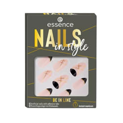 Essence Nails in style Ongles des mains Multicolore Motif 12 pièce(s) Blister