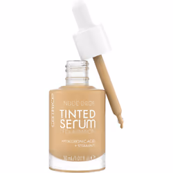 CATRICE Nude Drop Tinted Serum Foundation, Flacon compte-gouttes, Sérum, Peau sensible, Tous types de peau, Hydratant, Beige, ...