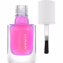 CATRICE Glossing Glow Nail Lacquer, 10,5 ml, Rose, Soin, Blanchiment, Translucide, Gloss, Bouteille