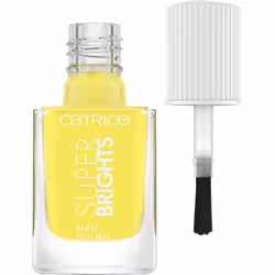 CATRICE Super Brights Nail Polish, 10,5 ml, Jaune, Feeling Sunshine, Coloration, Gloss, Bouteille