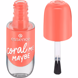 Essence gel nail colour, 8 ml, Corail, coral ME MAYBE, Coloration, Opaque, Gloss