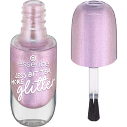 Essence gel nail colour vernis à ongles 8 ml Violet Colle pailletée