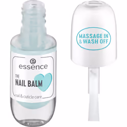 Essence THE NAIL BALM, Baume pour les ongles, Unisexe, 8 ml, Nourrissant, Brosse, Bouteille