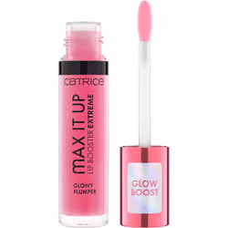 CATRICE Max It Up Lip Booster Extreme, Rose, Glow On Me, Brillant, Pulpant, Gloss, Lumière, Bouteille