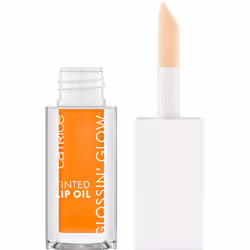 CATRICE Glossin Glow Tinted Lip Oil, Orange, Glow For The Show, Nourrissant, Femmes, Gloss, Lumière