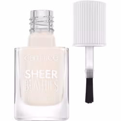 CATRICE Sheer Beauties Nail Polish, 10,5 ml, Blanc, Milky Not Guilty, Coloration, Blanchiment, Translucide, Brillant