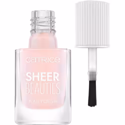 CATRICE Sheer Beauties Nail Polish, 10,5 ml, Rose, Kiss The Miss, Coloration, Blanchiment, Translucide, Brillant