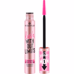 Essence lash WITHOUT LIMITS, Noir, Allongement, Volumisant, 13 ml, AQUA (WATER), PARAFFIN, GLYCERYL STEARATE, SYNTHETIC BEESW ...