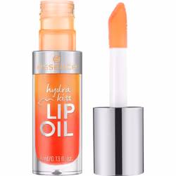 Essence hydra kiss LIP OIL, Orange, Honey, Honey!, Hydratant, Nourrissant, Gloss, Lumière, Acide hyaluronique, Huile de jojob ...
