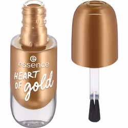 Essence gel nail colour, 8 ml, Or, HEART OF gold, Coloration, Opaque, Brillant
