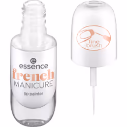 Essence french MANICURE tip painter, 8 ml, Blanc, Coloration, Opaque, Gloss, Bouteille