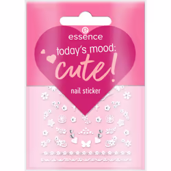 Essence todays mood: cute! Sticker pour ongles 44 pièce(s) Argent