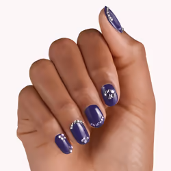 Essence 3D NAIL JEWELS Sticker pour ongles 10 pièce(s) Violet, Argent