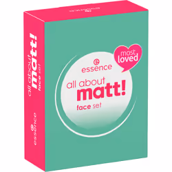 Essence All about Matt! Face Set, Matifiant, essence all about matt! fixing compact powder: INGREDIENTS: TALC, ALUMINUM STARC ...