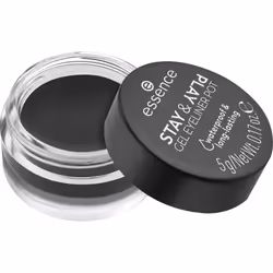 Essence STAY & PLAY, Gel, Pot, Noir, Black, 5 g, Lissage