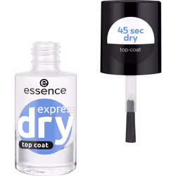 Essence Express Dry, 8 ml, Transparent, Séchage rapide, Brillant, Gloss, Brosse, Bouteille