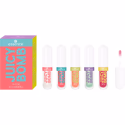 Essence Juicy Bomb Set baume pour les lèvres Beaume pour les lèvres 01, 02, 03, 04, 05 Femmes 2,4 ml