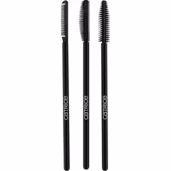 CATRICE Magic Perfectors Brush Set, Jeu de pinceaux pour le maquillage des yeux, Assortie, Synthétique, Noir, 3 pièce(s)
