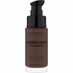 CATRICE Invisible Cover Foundation, Flacon pompe, Crème, Tous types de peau, Hydratant, Neutre, Marron