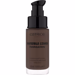 CATRICE Invisible Cover Foundation, Flacon pompe, Crème, Tous types de peau, Hydratant, Neutre, Marron