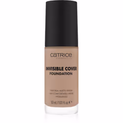 CATRICE Invisible Cover Foundation, Flacon pompe, Crème, Tous types de peau, Hydratant, Neutre, Beige