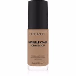 CATRICE Invisible Cover Foundation, Flacon pompe, Crème, Tous types de peau, Hydratant, Neutre, Beige