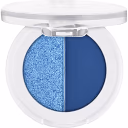 Essence Soft Touch Duo Eyeshadow, Poudre, Bleu, Icy Girl, 2 couleurs, Mat, Brillant, 1,8 g