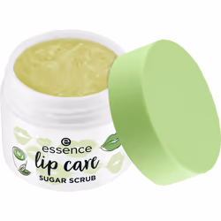 Essence Lip Care Sugar Scrub, Gommage pour les lèvres, Vert, Unisexe, Tous types de peau, Thé vert, Beurre de karité, Exfolia ...