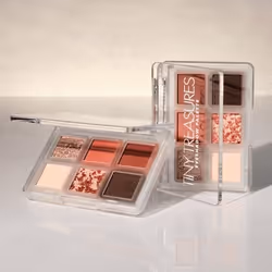 CATRICE Tiny Treasures Eyeshadow Palette ombre à paupière 030 Heat It Up Mat, Métallique, Brillant - Vue supplémentaire 8