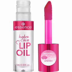 Essence hydra kiss LIP OIL, Huile pour les lèvres, Incolore, Femmes, Peau sèche, Acide hyaluronique, Huile de jojoba, Hydrata ...