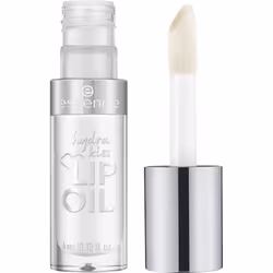 Essence Hydra Kiss Lip Oil, Huile pour les lèvres, Incolore, Femmes, Tous types de peau, Acide hyaluronique, Huile de jojoba, ...