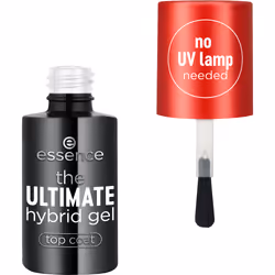 Essence ULTIMATE Hybrid Gel vernis à ongles top coat 8 ml Transparent