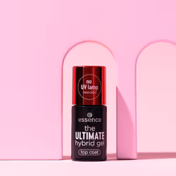 Essence ULTIMATE Hybrid Gel vernis à ongles top coat 8 ml Transparent - Vue supplémentaire 6