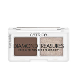 CATRICE Diamond Treasures Cream to Powder ombre à paupière 2,8 g 010 010 - Hazel Spark Mat