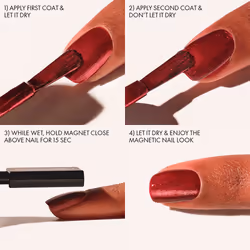 CATRICE Bold Magnetic vernis à ongles Rose Brillant - Vue supplémentaire 4