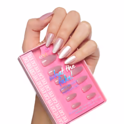 Essence what the fake! PRESS ON NAIL Ongles des mains Rose Monochromatique 12 pièce(s) Boîte - Vue supplémentaire 4