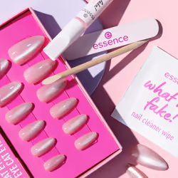 Essence what the fake! PRESS ON NAIL Ongles des mains Rose Monochromatique 12 pièce(s) Boîte - Vue supplémentaire 6