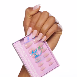 Essence what the fake! PRESS ON NAIL Ongles des mains Rose Monochromatique 24 pièce(s) Boîte - Vue supplémentaire 5