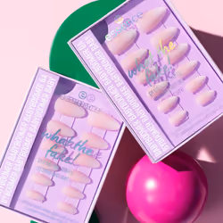 Essence what the fake! PRESS ON NAIL Ongles des mains Rose Monochromatique 24 pièce(s) Boîte - Vue supplémentaire 6