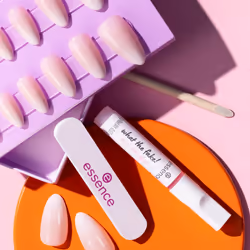 Essence what the fake! PRESS ON NAIL Ongles des mains Rose Monochromatique 24 pièce(s) Boîte - Vue supplémentaire 7