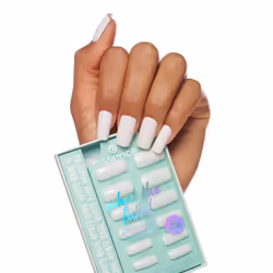 Essence what the fake! PRESS ON NAIL Ongles des mains Blanc Monochromatique 24 pièce(s) Boîte - Vue supplémentaire 5