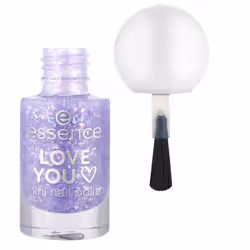 Essence LOVE YOU vernis à ongles 5 ml Violet Colle pailletée - Vue supplémentaire 2