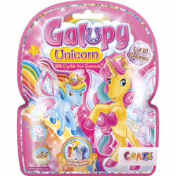 Les jouets sont le moyen idéal pour favoriser le développement des tout petits. Le jouet Craze Galupy Unicorn ne divertit pas ...