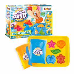CRAZE 28605, Kit de loisirs créatifs pour enfants, 5 an(s), Non toxique, Sable, Multicolore, 9 pièce(s)